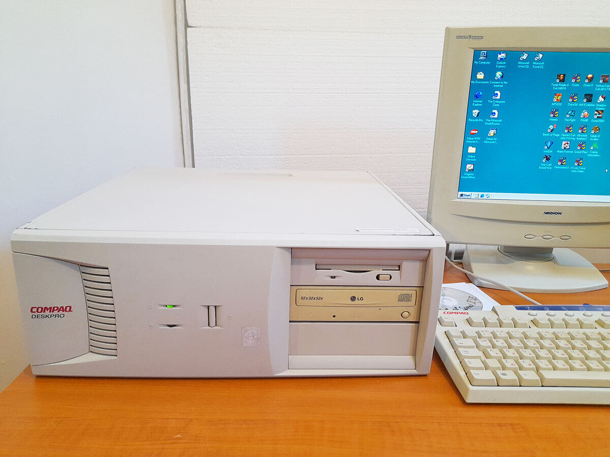 Vintage Gaming COMPAQ Deskpro EP 6400 64MB Computer, Windows 98SE, MS-DOS - Image 3