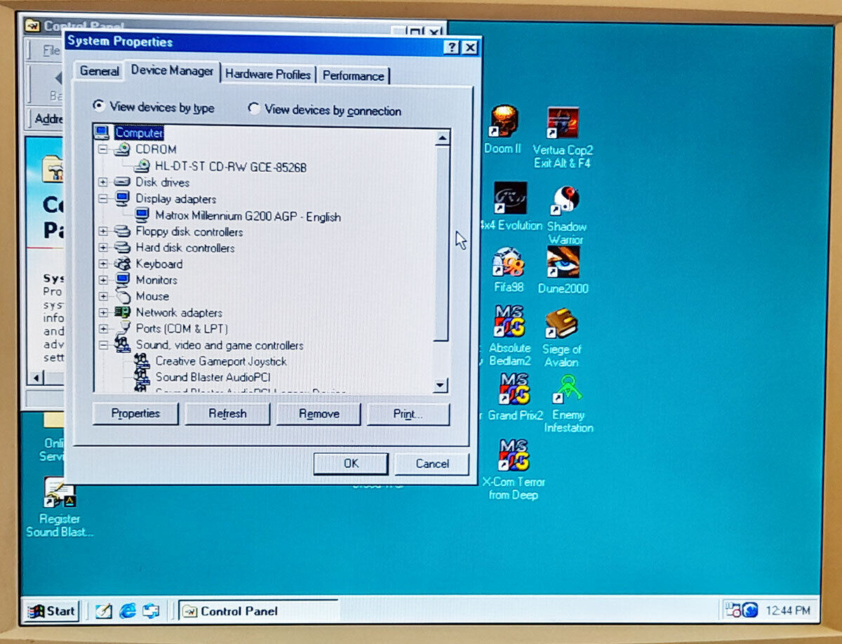 Vintage Gaming COMPAQ Deskpro EP 6400 64MB Computer, Windows 98SE, MS-DOS - Image 8