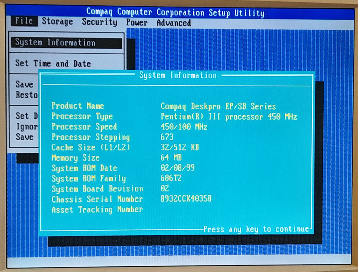 Vintage Gaming COMPAQ Deskpro EP 6400 64MB Computer, Windows 98SE, MS-DOS - Image 9
