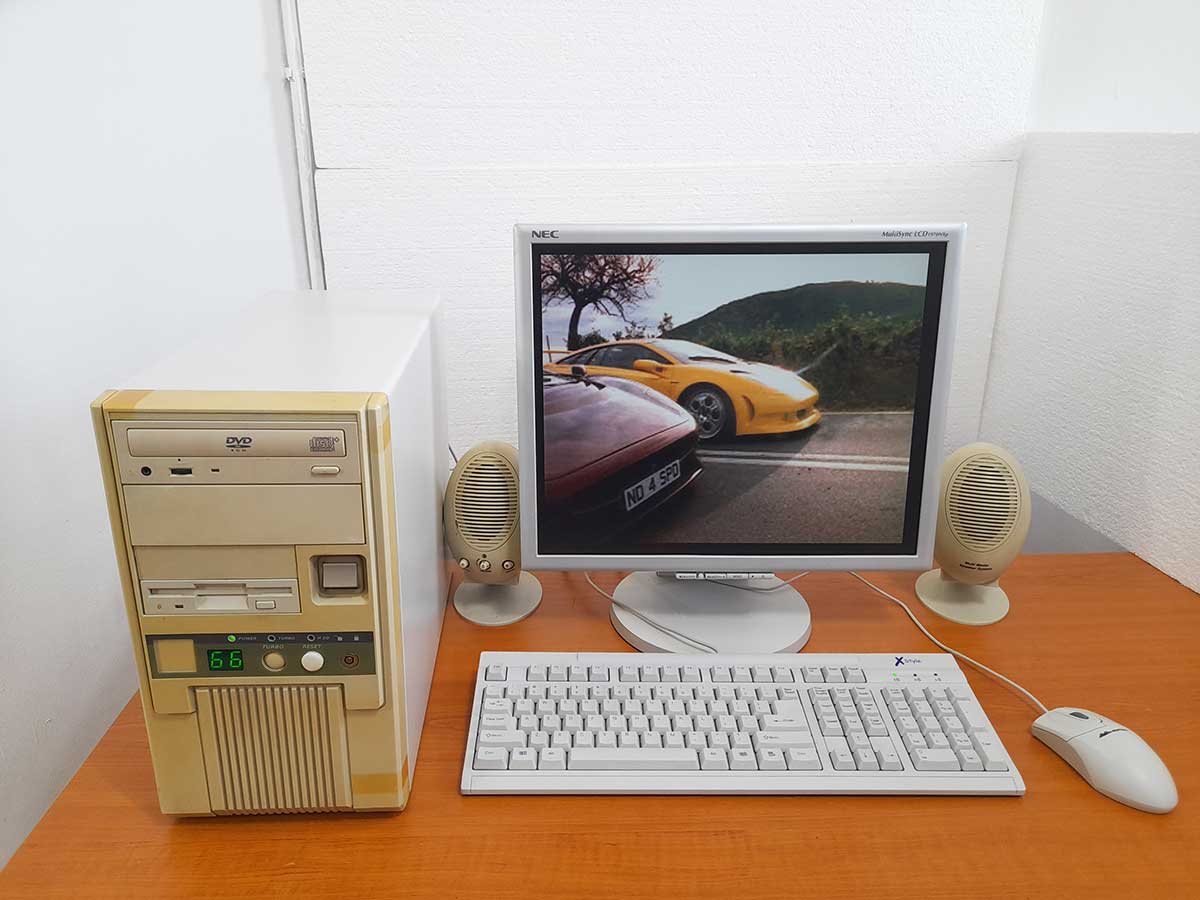 Vintage Gaming Pentium MMX 166MHz, ISA Slot, Windows 95, MS-DOS, 41 Games