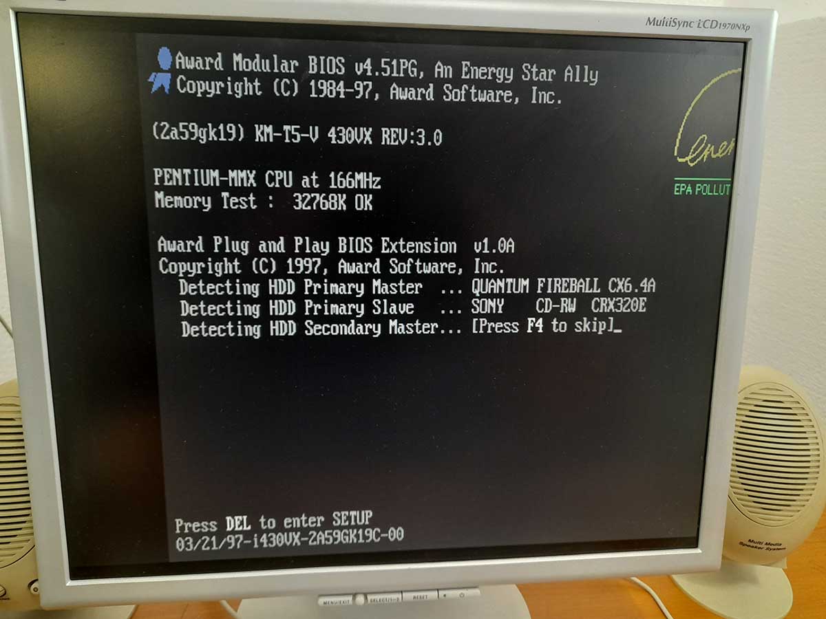 Vintage Gaming Pentium MMX 166MHz, ISA Slot, Windows 95, MS-DOS, 41 Games - Image 10